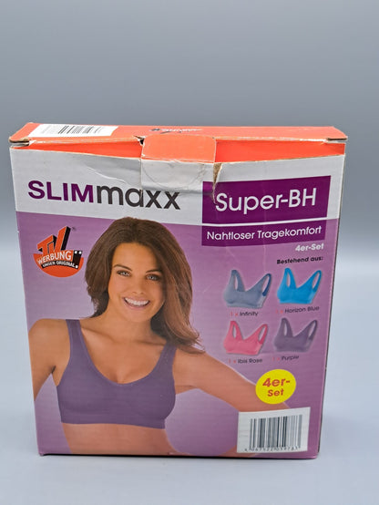 Slimmaxx Super-BH 4er Set – Nahtloser Komfort, Perfekte Passform, Bequem