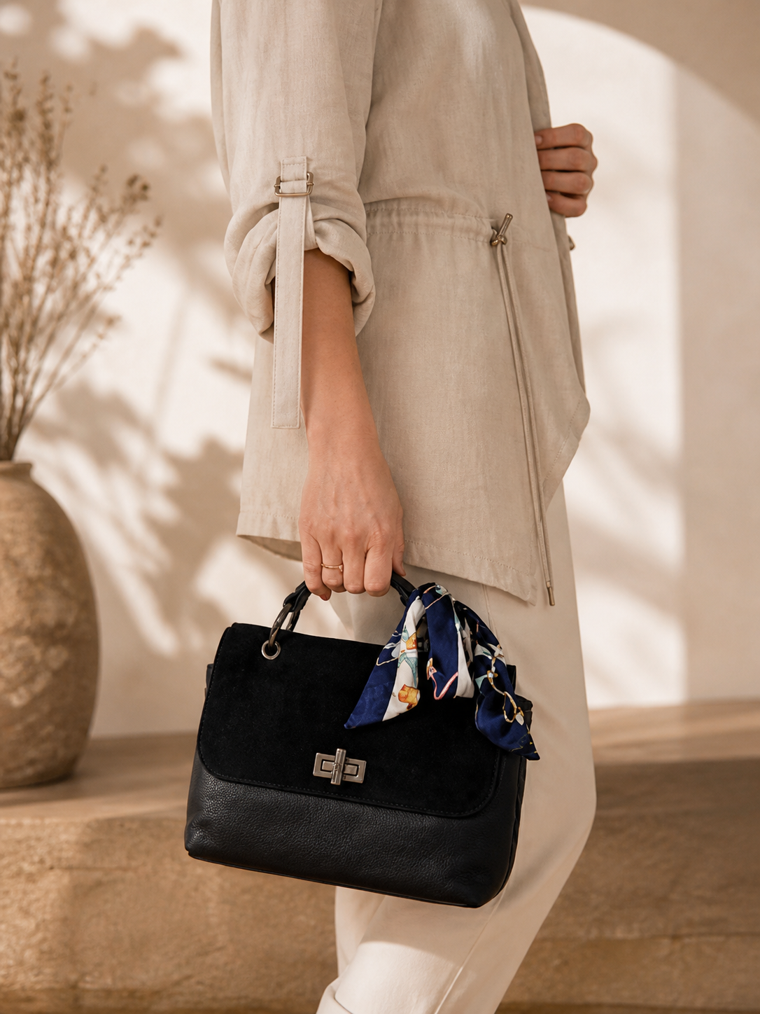 Desiderius Blogger Edition Handtasche Schwarz Damen Tasche Classic