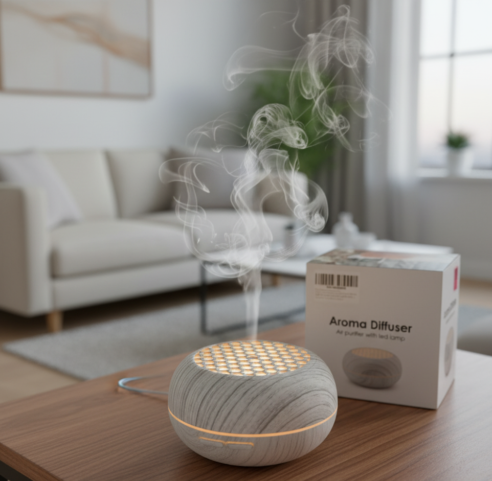 Kirin Aroma Diffuser Ultraschall Raumbefeuchter Duftlampe Luftbefeuchter