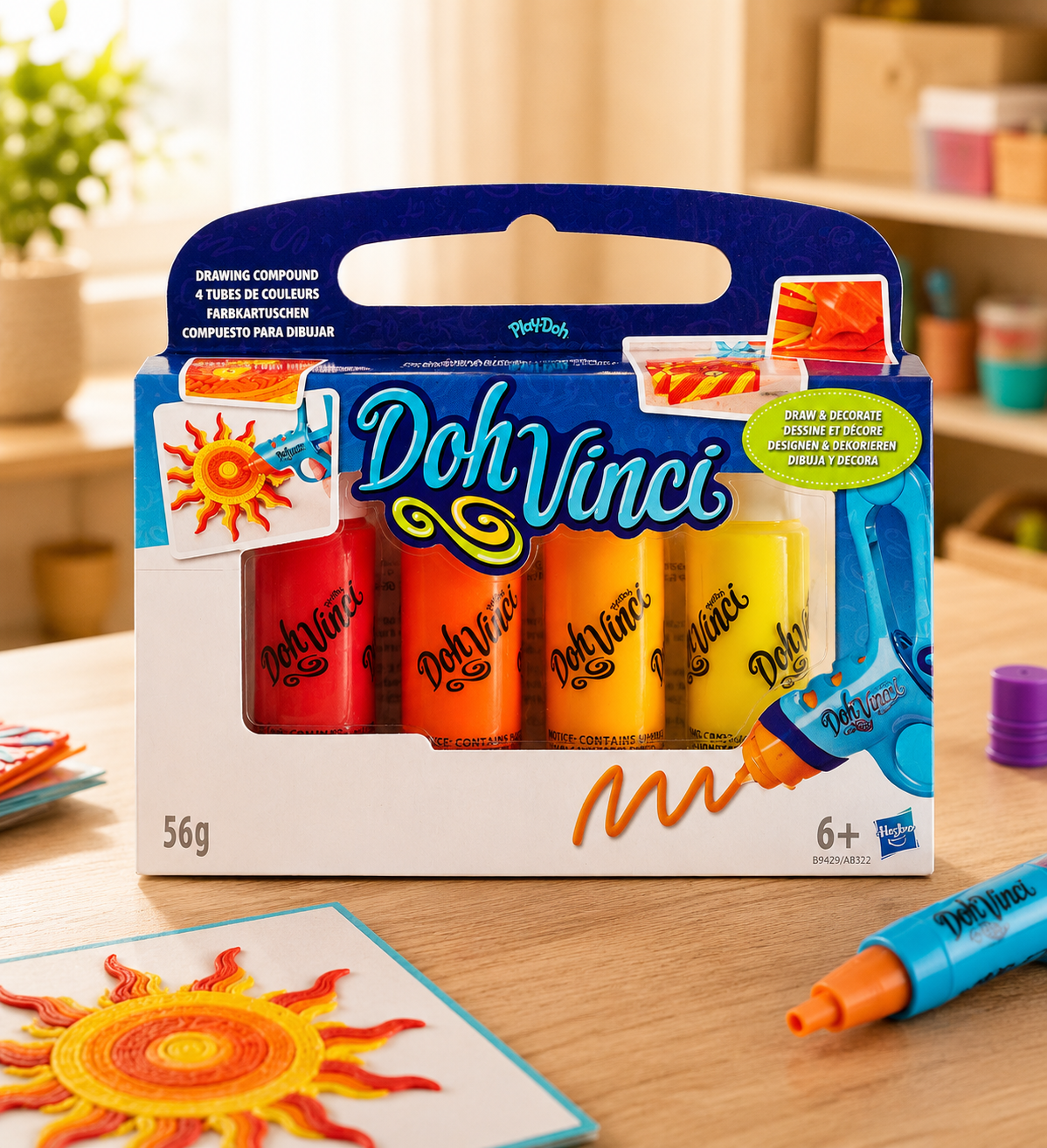 Dohvinci 4 Farbkartuschen Designen Dekorieren Kreativ Bastelset