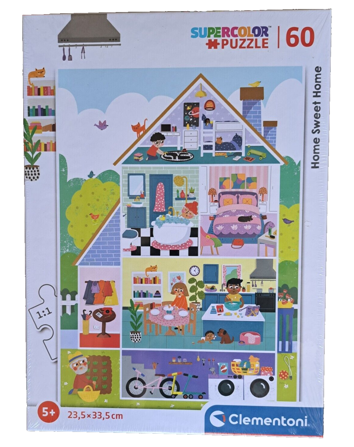 Clementoni Supercolor Puzzle 60 Home Sweet Home