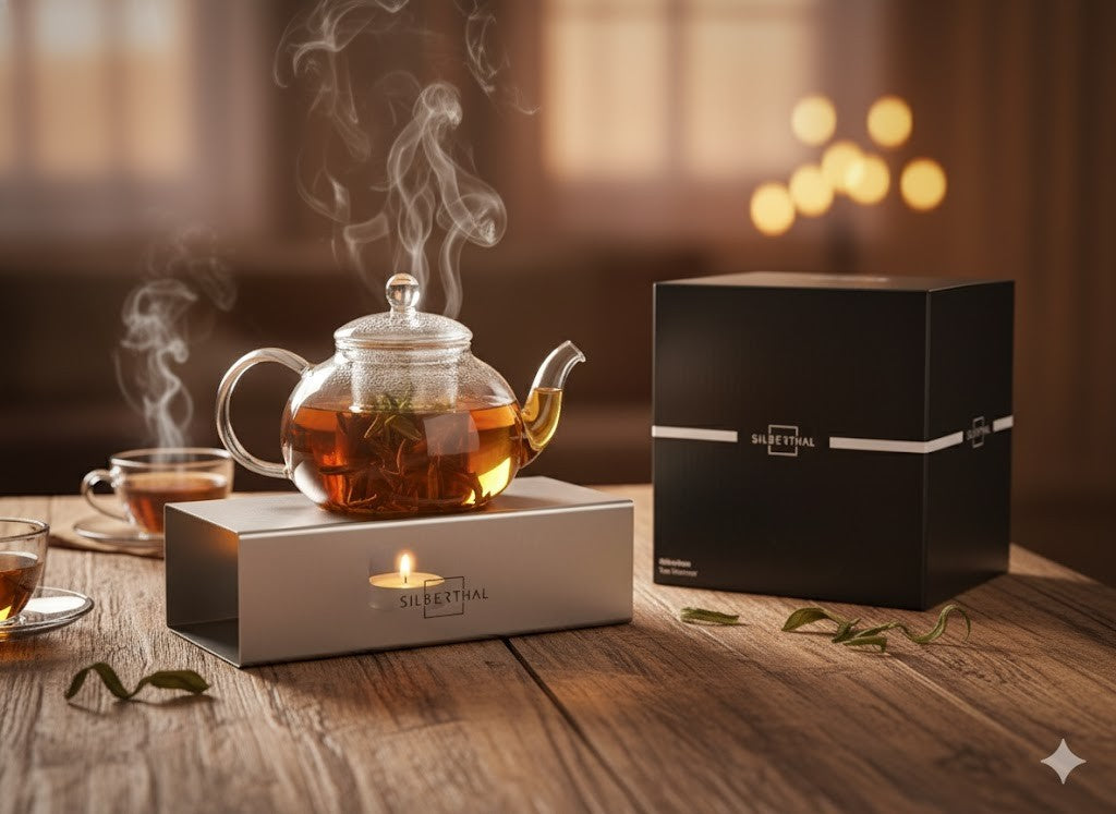 Silberthal Teewärmer, Stövchen, Edelstahl, Haushalt