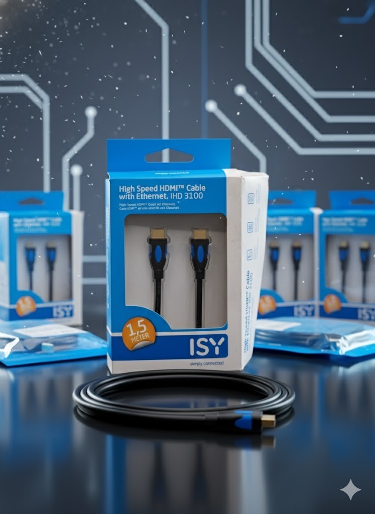 ISY High Speed Hdmi Kabel mit Ethernet, IHD 3100