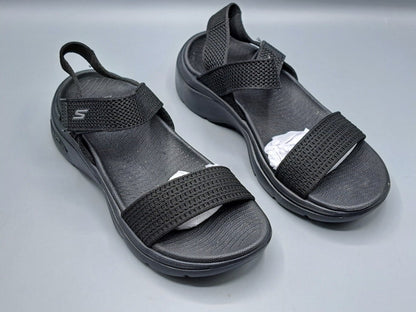 Skechers Go Walk Arch Fit Sandalen Gr. 37 Schwarz | Annie | Super Bequem