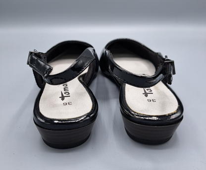Tamaris Pumps Gr. 36 Schwarz – Elegant & bequem mit Anti-Shokk Absatz
