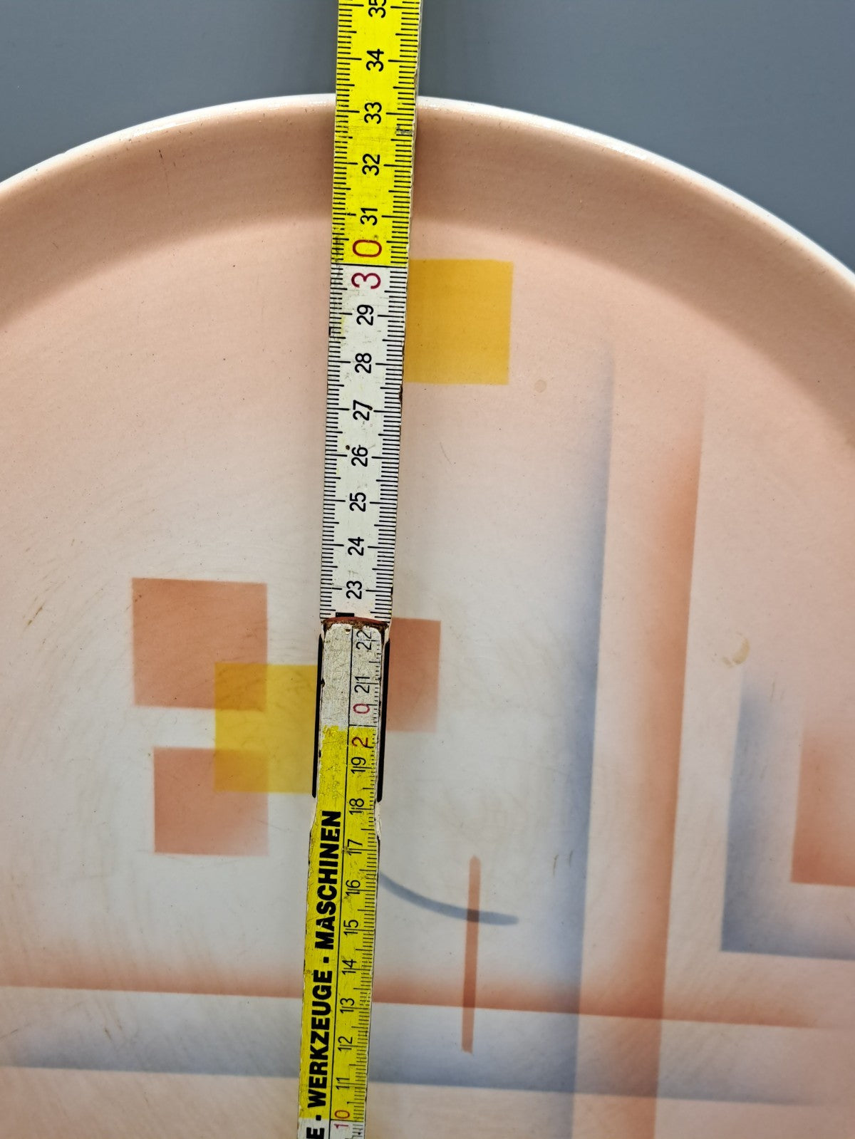 Design Teller Porzellan 33cm Obstteller Dekoteller Geschirr