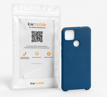 kwmobile TPU Hülle für Google Pixel 5a 5G Teal Matt Schutzhülle Case Cover A7