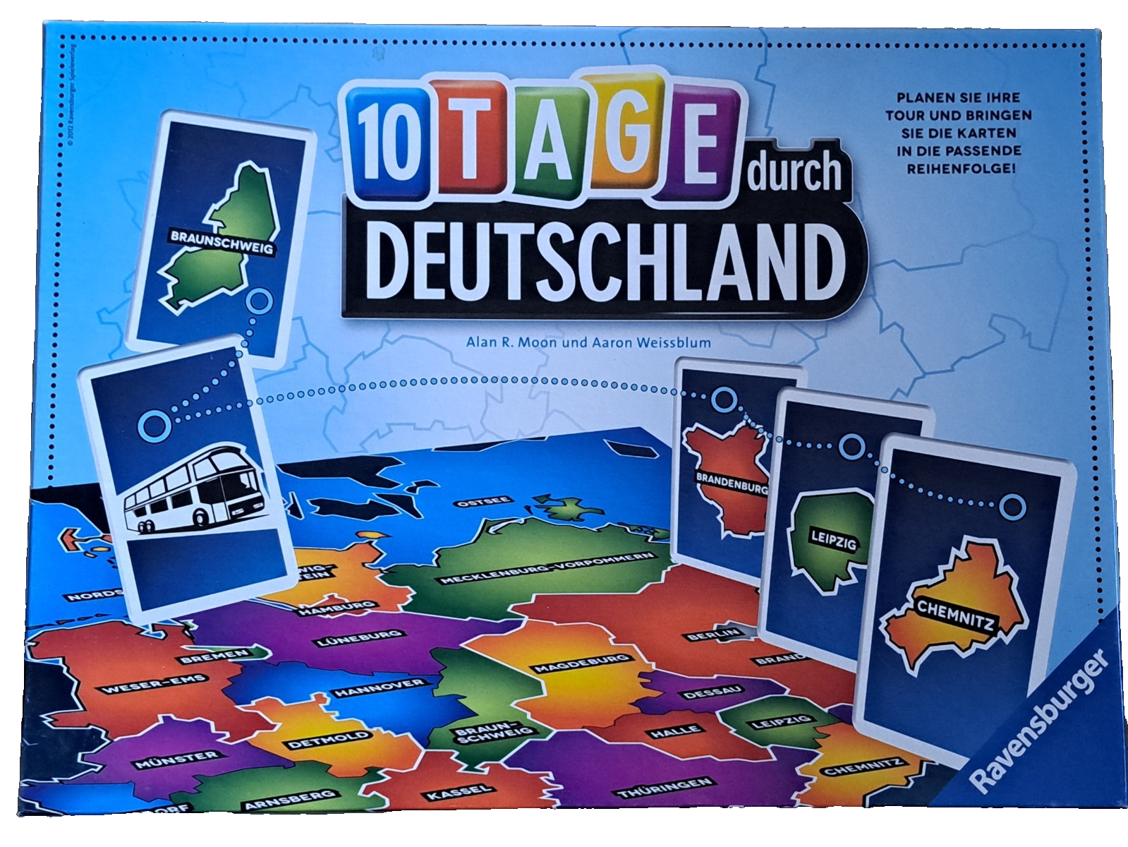 Ravensburger 10 Tage durch Deutschland, Familienspiel