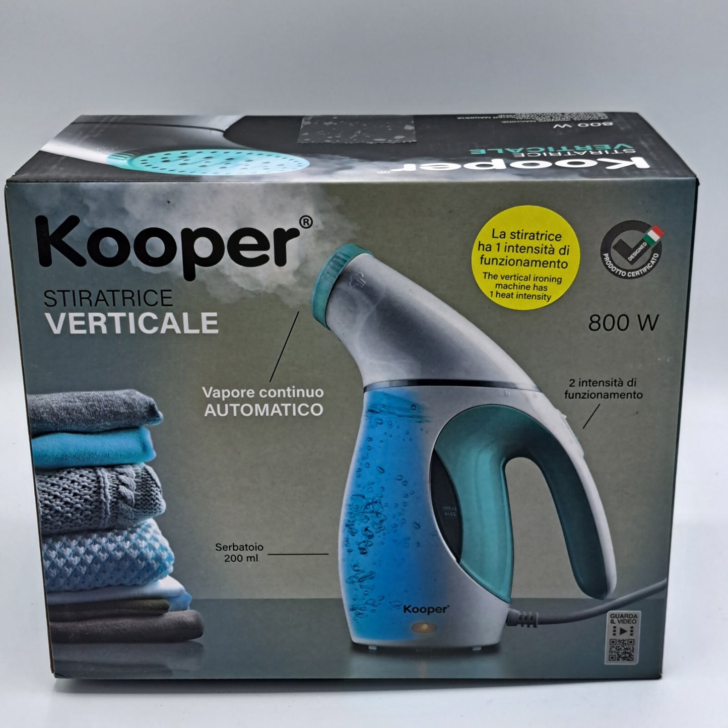 Kooper Vertikale Dampfbügelmaschine Dampfglätter Kleidung Steamer Textil B6