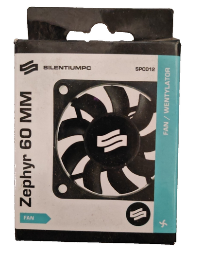 Zephyr 60mm Silent PC Lüfter Gehäuselüfter Cooling Fan Computer Kühler leise A6
