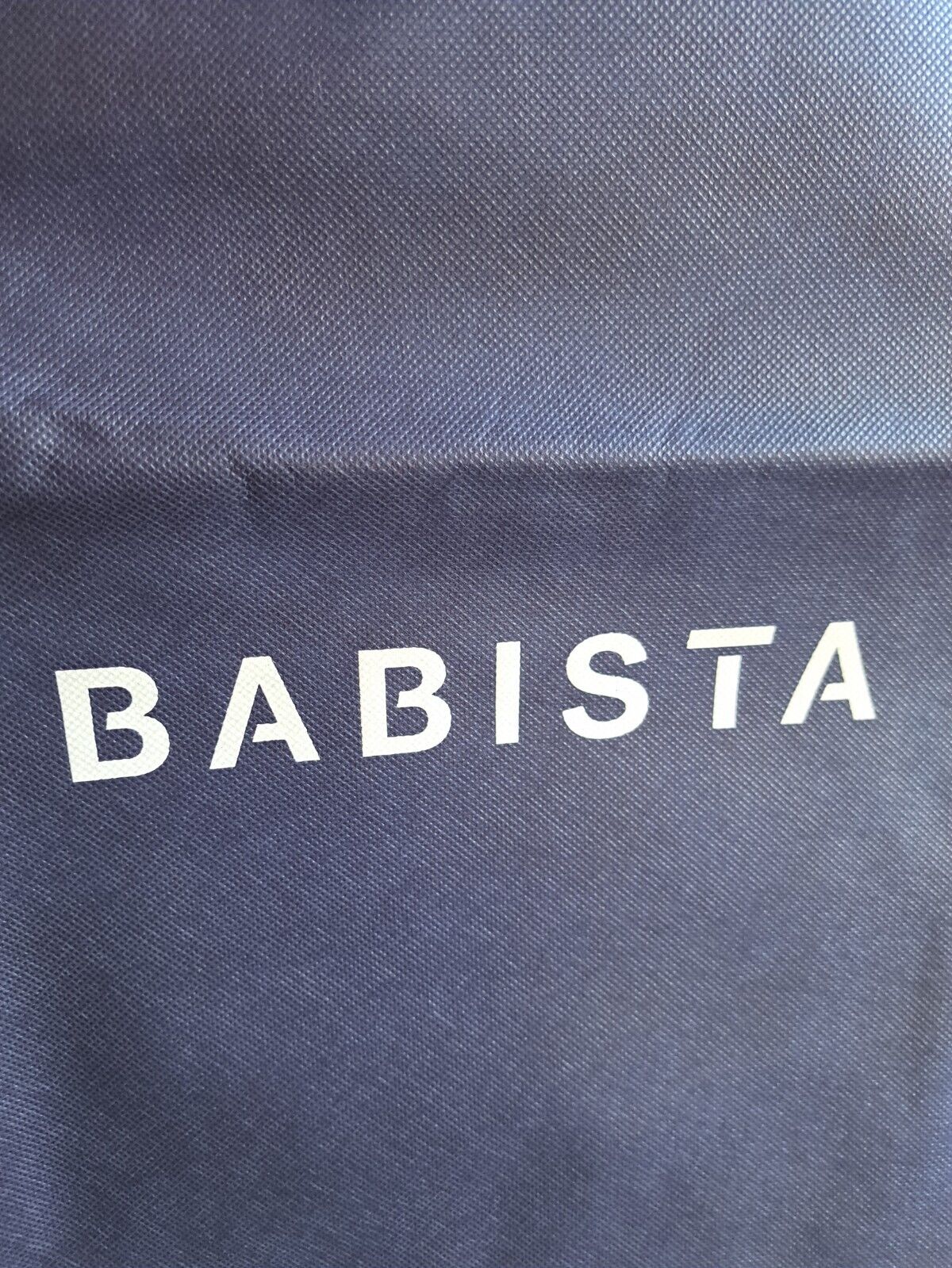 3x BABISTA, Kleidersack, Kleiderschutz, Stoff, Reißverschluss, Blau