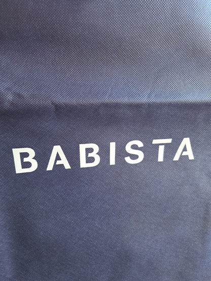 3x BABISTA, Kleidersack, Kleiderschutz, Stoff, Reißverschluss, Blau