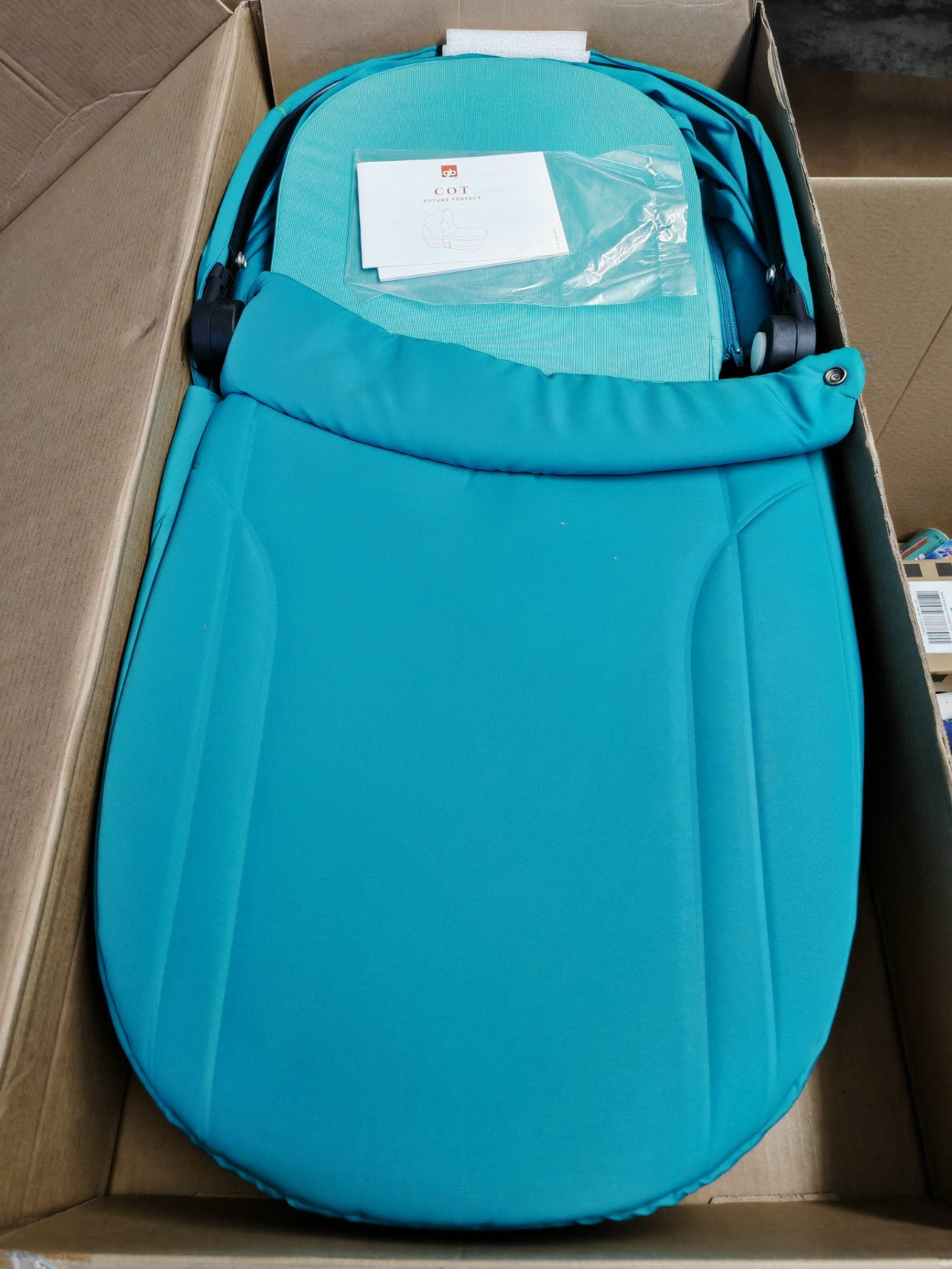 Cybex Cot Kinderwagenaufsatz Laguna Blue Turquoise Baby Aufsatz Ersatzteil