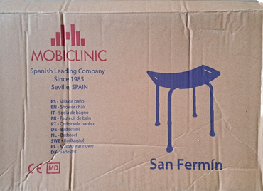 Mobiclinic Badestuhl San Fermin, Badehilfe