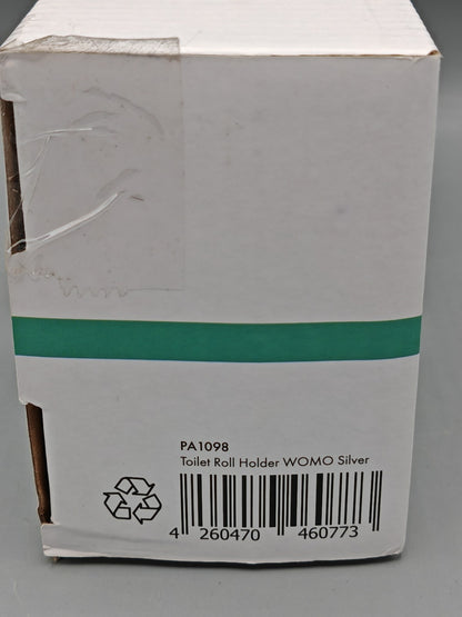 Weissenstein Toilettenpapierhalter WOMO Silber