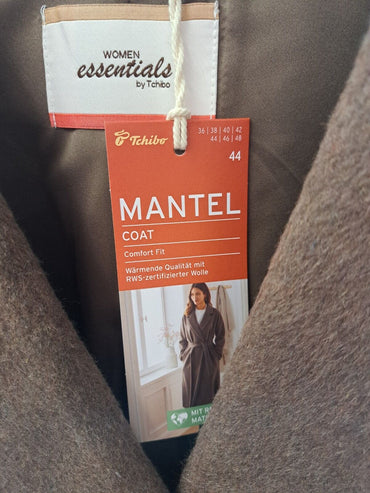 Woman Essentials by Tchibo, Damenmantel, Braun, Größe 44