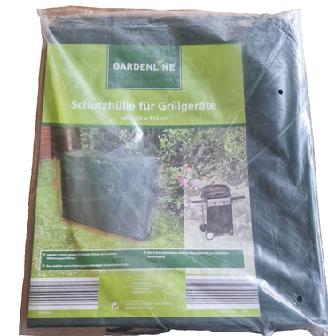 Gardenline Schutzhülle für Grillgeräte, 126x55x112