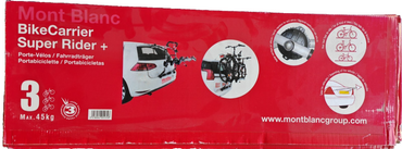 Mont Blanc Super Rider hinten montiert 3 Bike Fahrradträger Rack Mount | Fahr