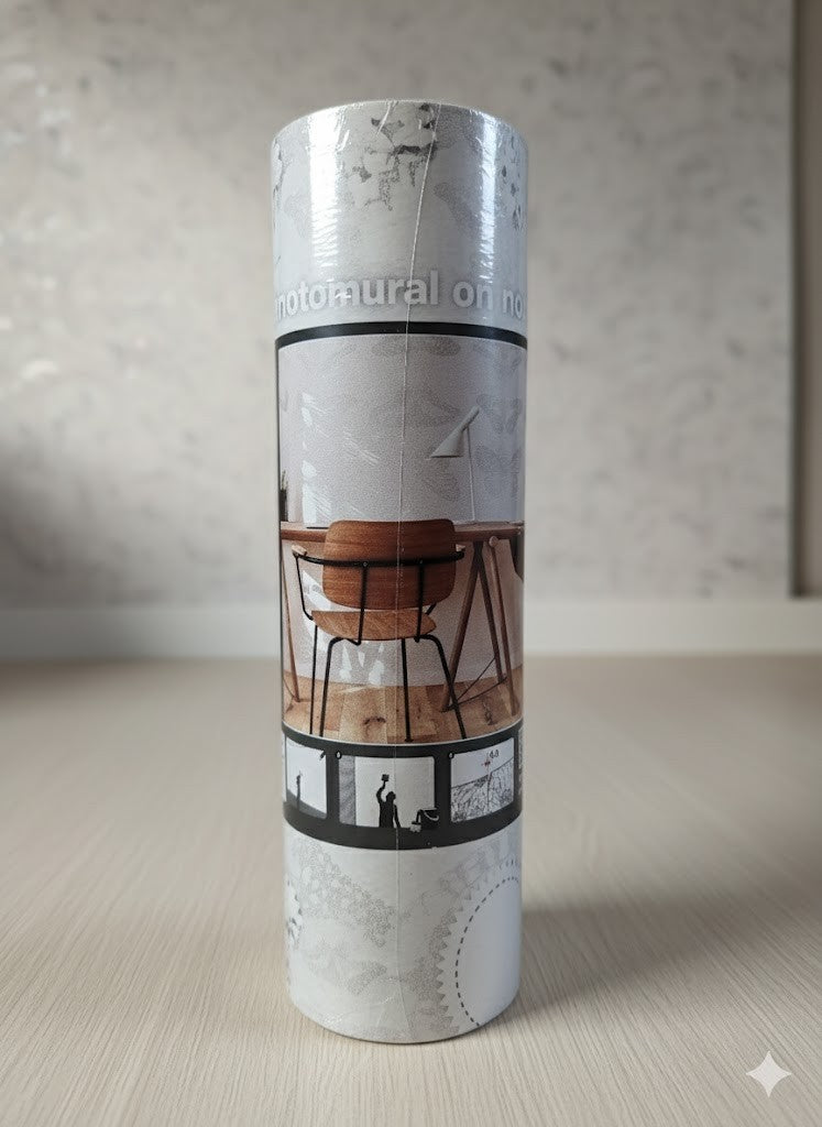 Komar Vliestapete 200x250 cm – Modernes Muster Wanddekoration