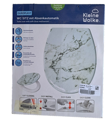 Kleine Wolke, Duroplast, WC-Sitz mit Absenkautomatik