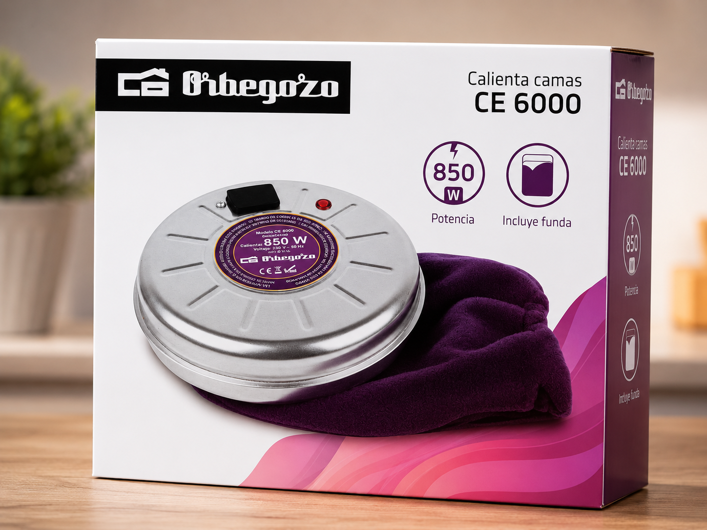 Orbegozo CE 6000 Bettwärmer Elektrische Heizdecke Wärmeunterbett Heizauflage B7