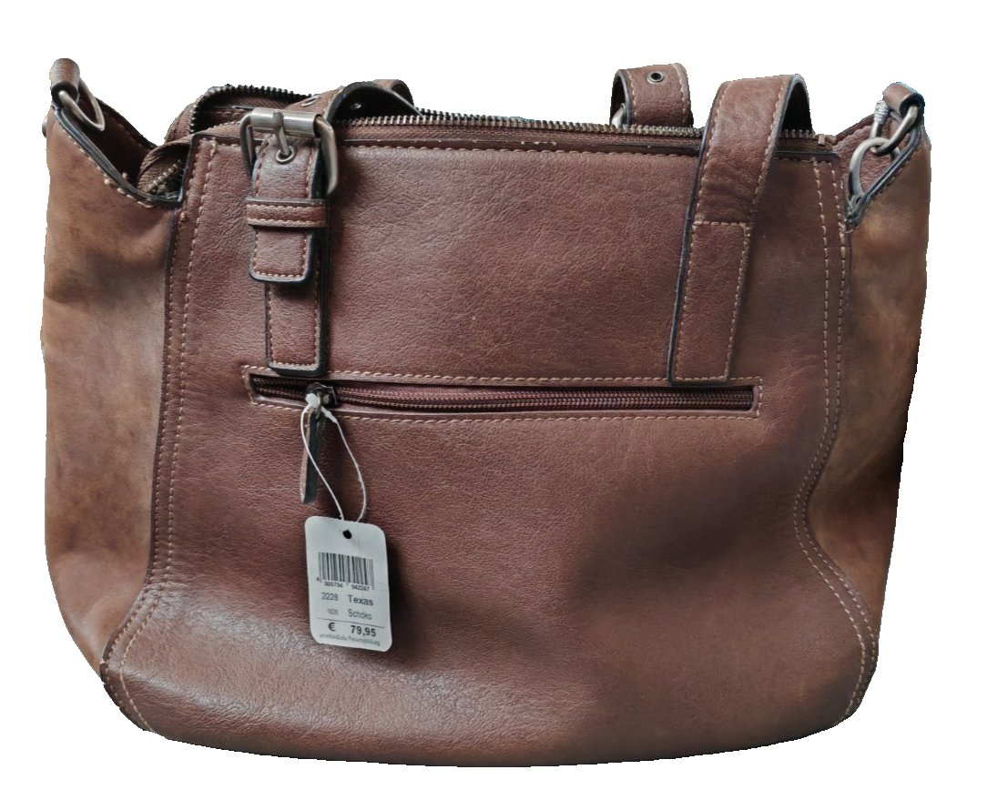 PICARD Texas Damen Ledertasche Braun Schultertasche Shopper Echtleder 2208 H3