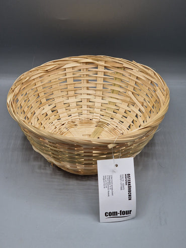 Com-Four Osterkörbchen geflochten, 35 Stück, 20cm Durchmesser