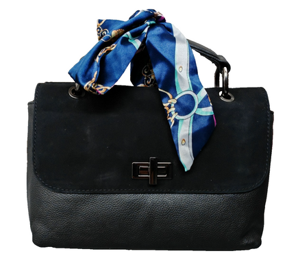 Desiderius Aimee Blogger Edition Damen Ledertasche Schwarz Leder Handtasche F2