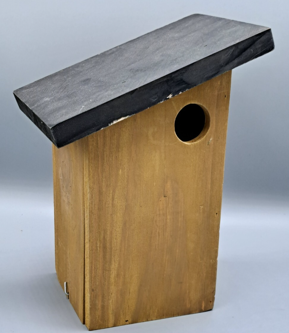 Vogelhaus Holz Vogelhäuschen Garten Deko Futterhaus Wildvögel Natur