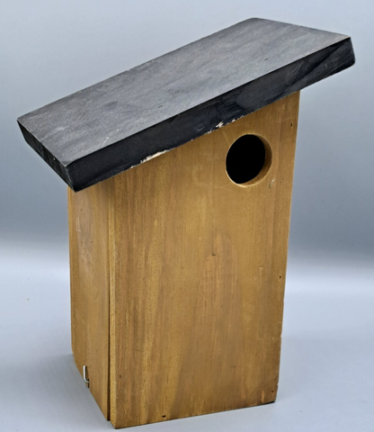 Vogelhaus Holz Vogelhäuschen Garten Deko Futterhaus Wildvögel Natur