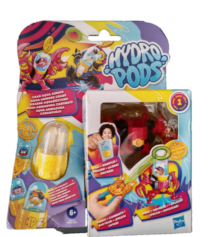 Hasbro Hydro Pods Sammelfigur Battle Spielzeug Überraschung Kapsel ab 6 Jahre D6