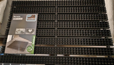 Norwich Outdoor Borstenmatte 40×60 cm | Robuste Fußmatte