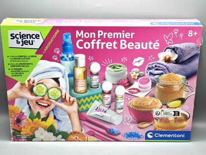 Clementoni 52348 Science & Jeu Beauty Kosmetik Labor Set Kinder ab 8 Jahre  D5