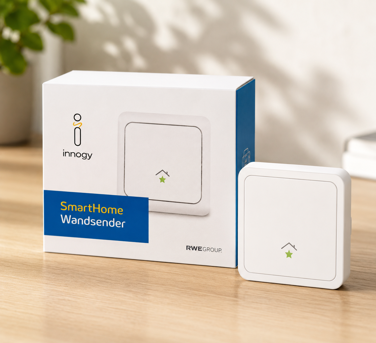 Innogy SmartHome Wandsender WSC2 Smart Home Funk Schalter Steuerung
