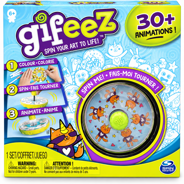 Spin Master Gifeez Animations Kreativset 30+ Animationen Malset ab 6 Jahre D5