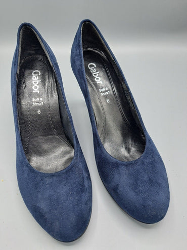 Gabor Damenschuhe Blau Größe 39