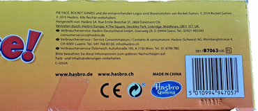 Pie Face! Partyspiel Kinderspiel Schaum Sahne Hasbro Gaming 5+ | 2+ Spieler