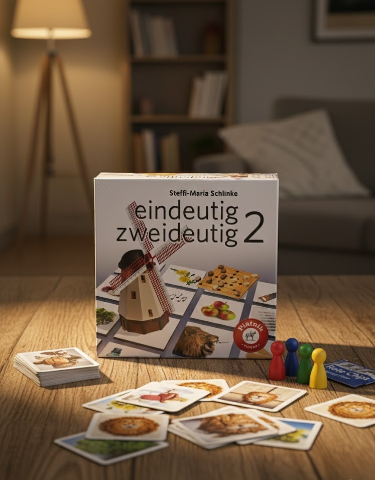 Piatnik Eindeutig Zweideutig 2 Memospiel Gesellschaftsspiel 2-6 Spieler ab 8 D5