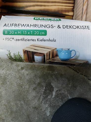 Kesper Aufbewahrungs- & Dekokiste | FSC Kiefernholz Box