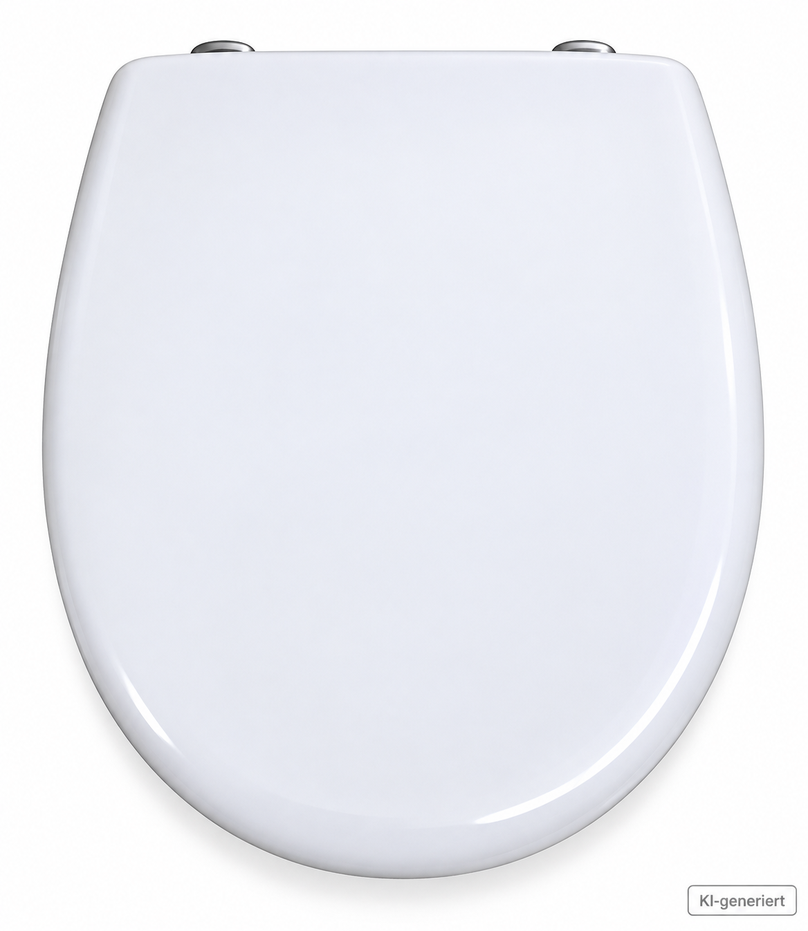 Abattant EASY WC Sitz Weiß Toilettensitz Edelstahl Scharnier stabil Komfort E1