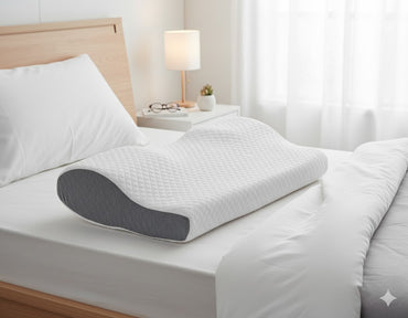 Schlafimpuls Nackenstützkissen ergonomisch 63x33 cm – Gesund schlafen