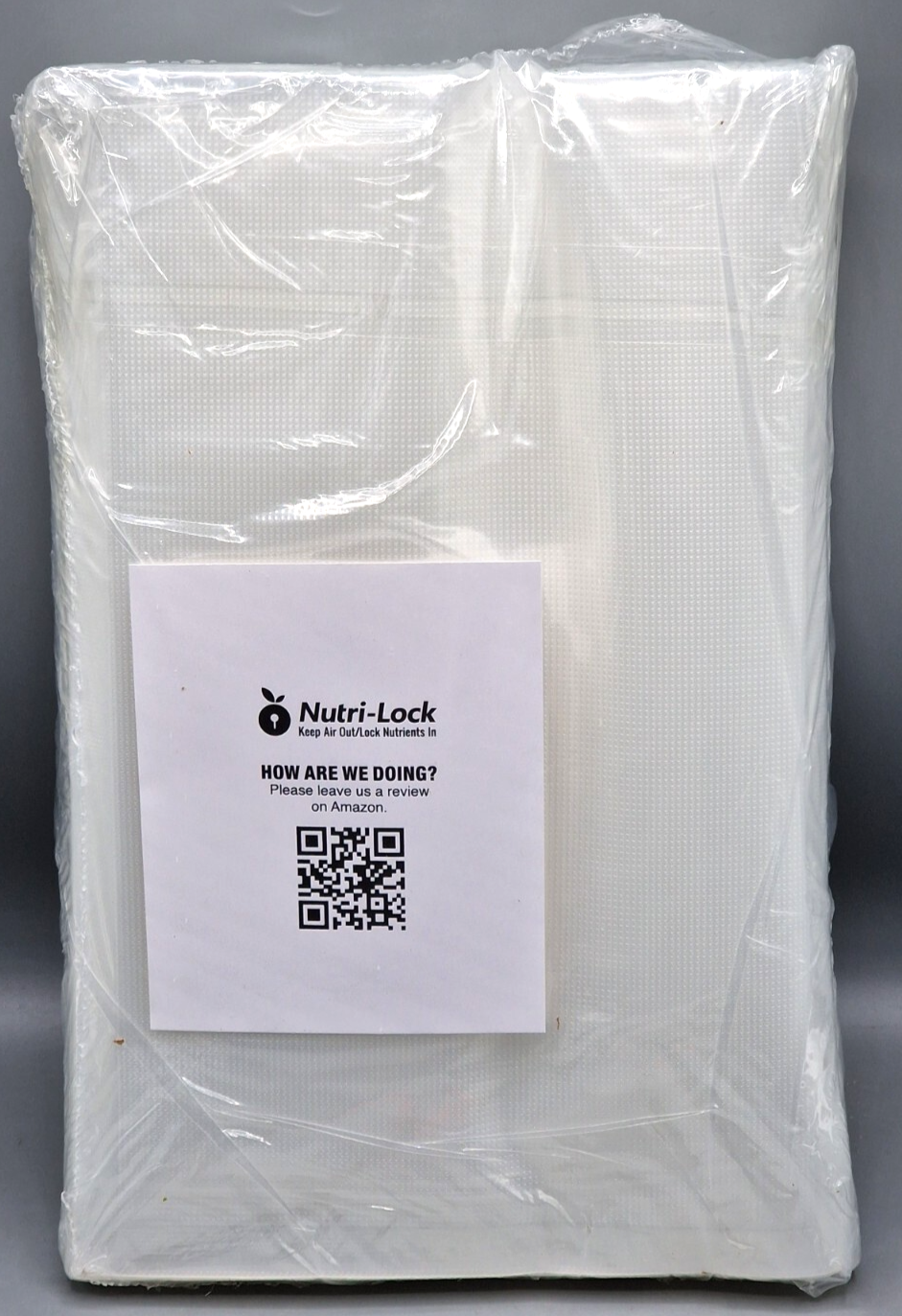 Nutri-Lock 100x Vakuumbeutel 20x30 cm Vakuumierbeutel Lebensmittel Sous Vide B7