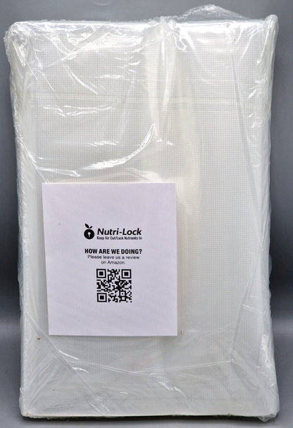 Nutri-Lock 100x Vakuumbeutel 20x30 cm Vakuumierbeutel Lebensmittel Sous Vide B7