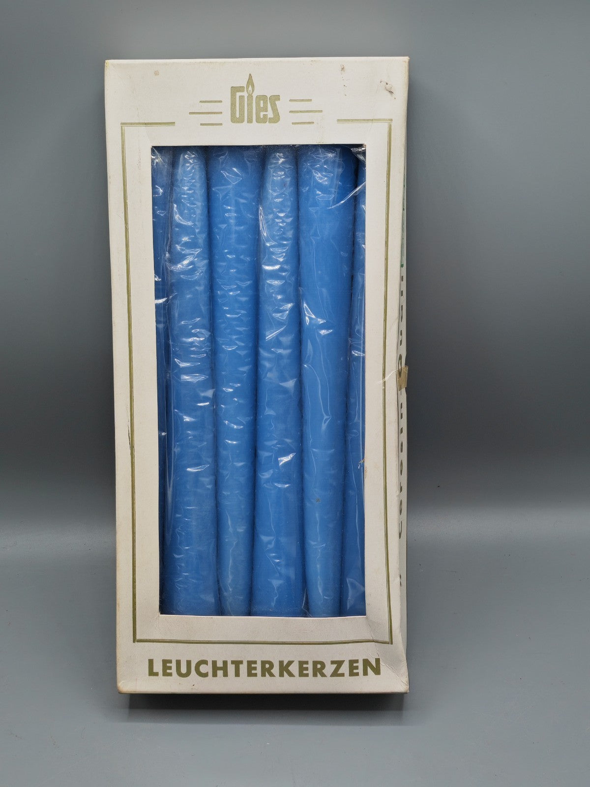 Gies Leuchtkerzen, 12 Stück Blau
