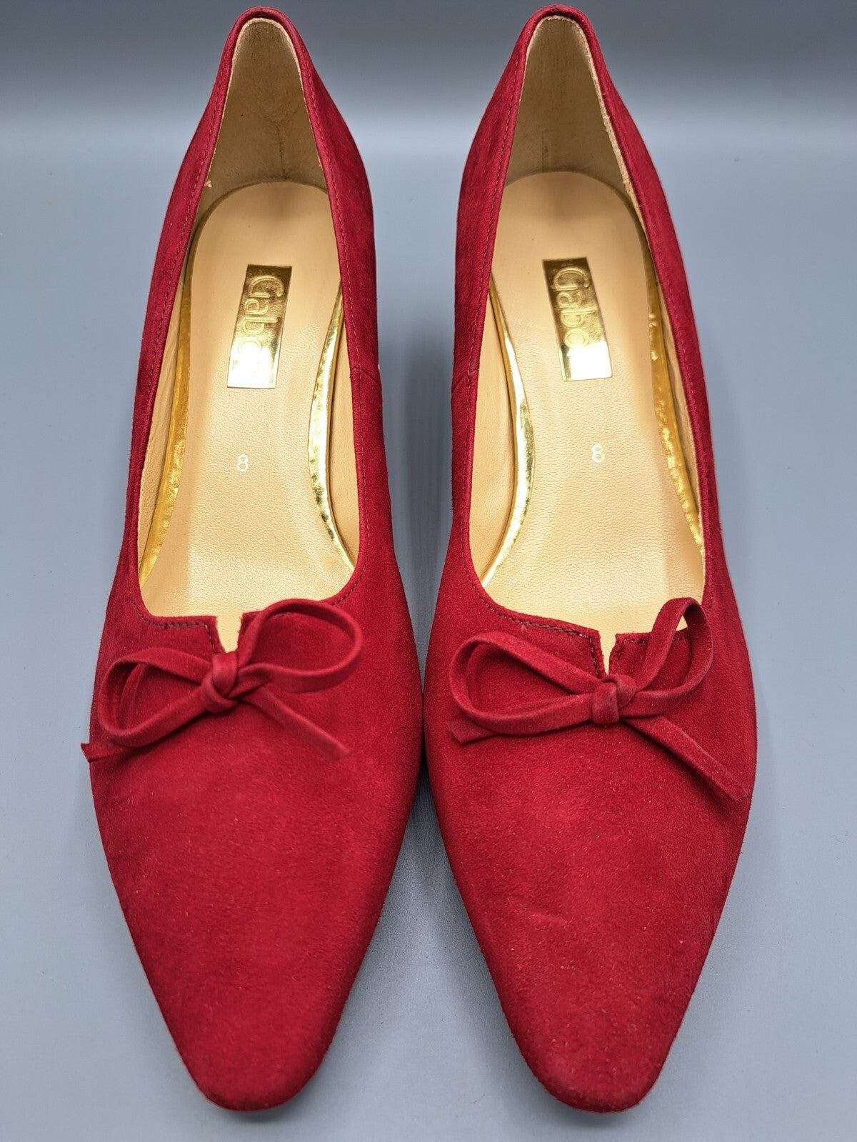 Gabor Damenschuhe, Rot, Elegant, Größe 42