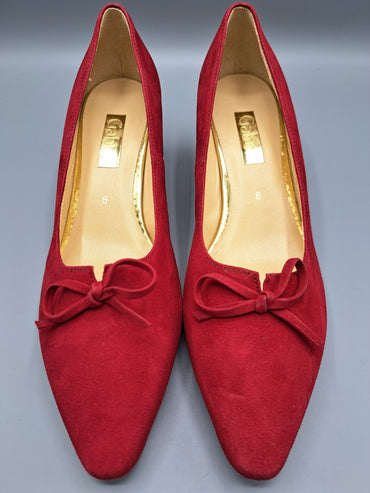 Gabor Damenschuhe, Rot, Elegant, Größe 42