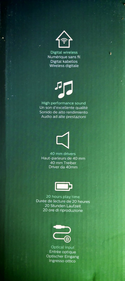 Philips Home Cinema SHD8850 Funkkopfhörer TV Kopfhörer kabellos Digital A09