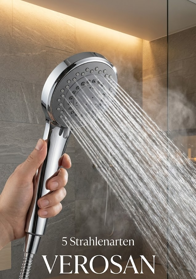Verosan Handbrause Maja Duschkopf Brausekopf Bad Dusche