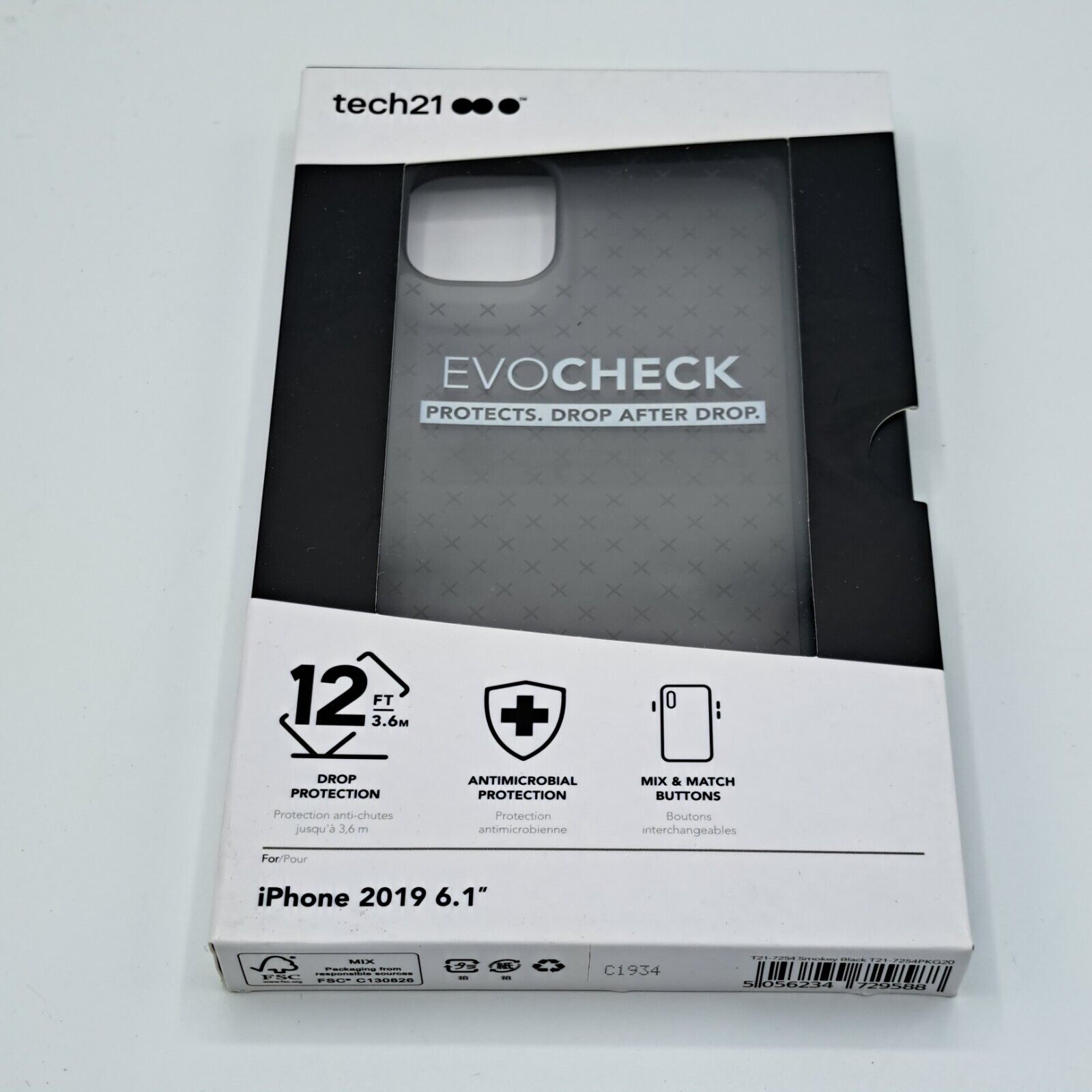 Tech 21 Case Iphone 2019 6.1 Zoll Transparent, Sterne