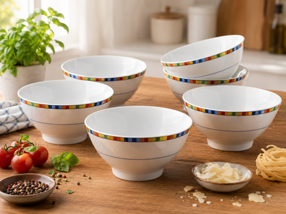 Arte Viva Venezia Schüssel Set 6tlg Servierschalen Porzellan Geschirr Küche